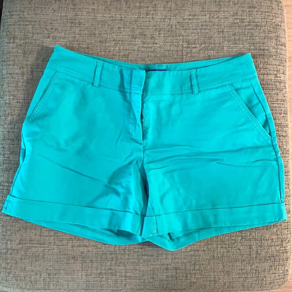 Teal shorts